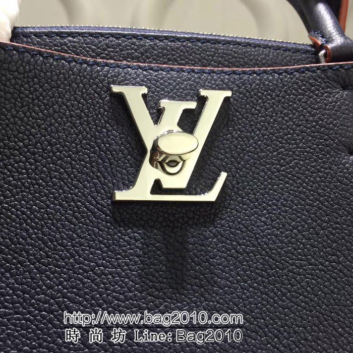 路易威登LV頂級原單LOCKMETO 原單 牛皮手袋 M54569 YDH1390